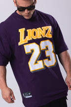 Camiseta Oversized NBA - Roxa