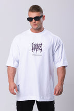 Camiseta Oversized LWWL - Branca