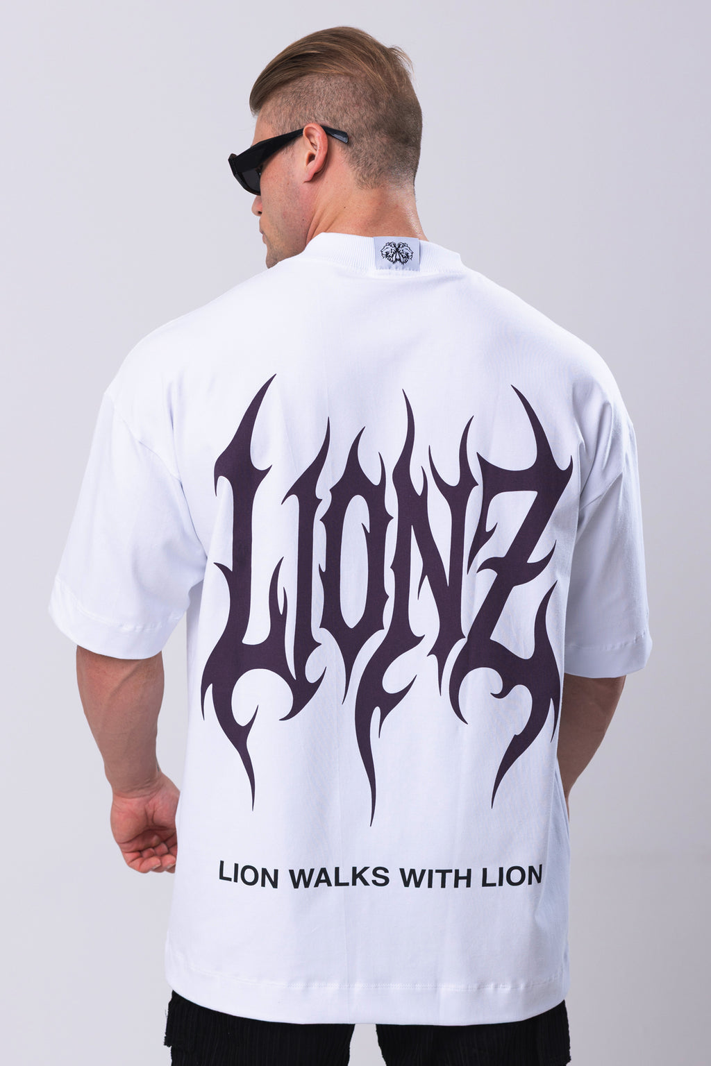 Camiseta Oversized LWWL - Branca