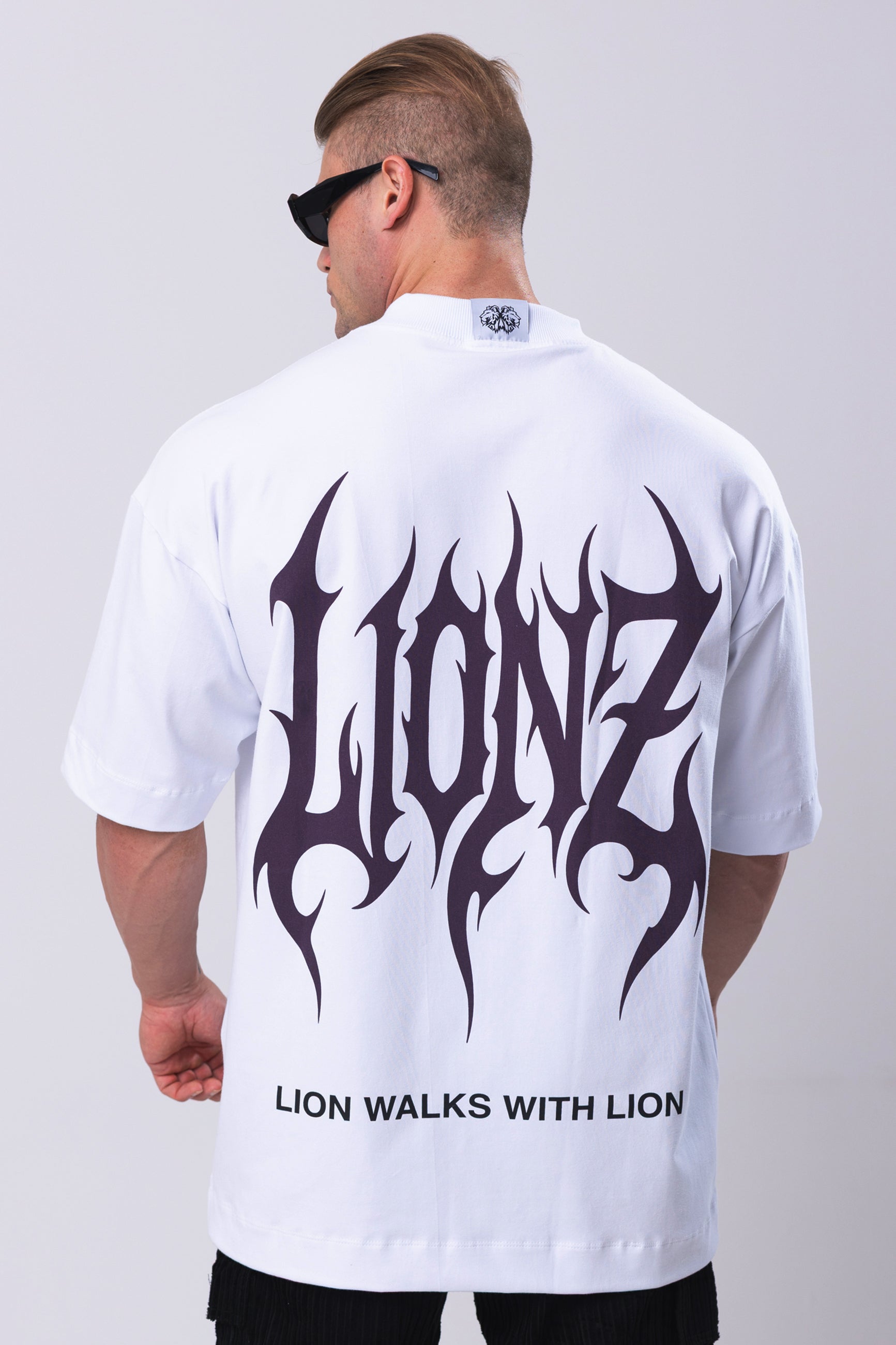 Camiseta Oversized LWWL - Branca