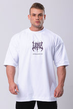 Camiseta Oversized LWWL - Branca