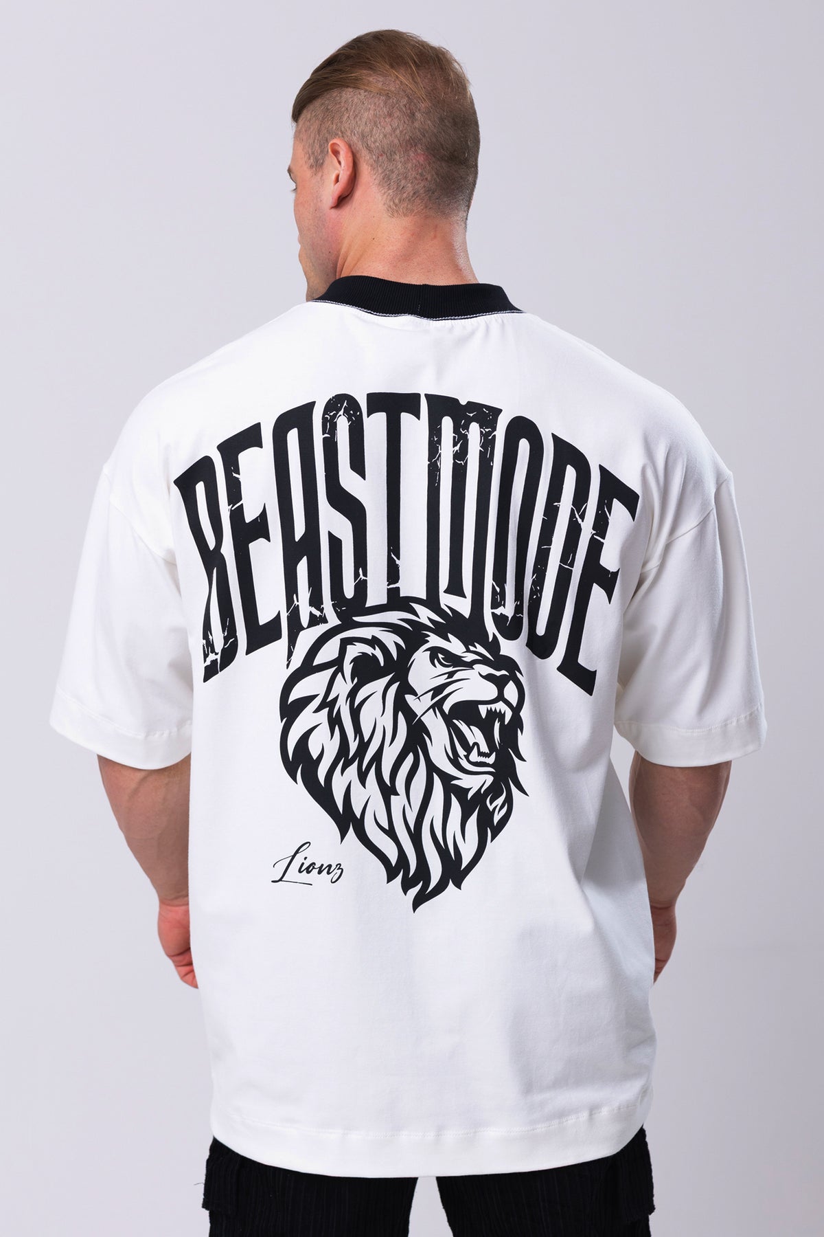 Camiseta Oversized BeastMode - OffWhite
