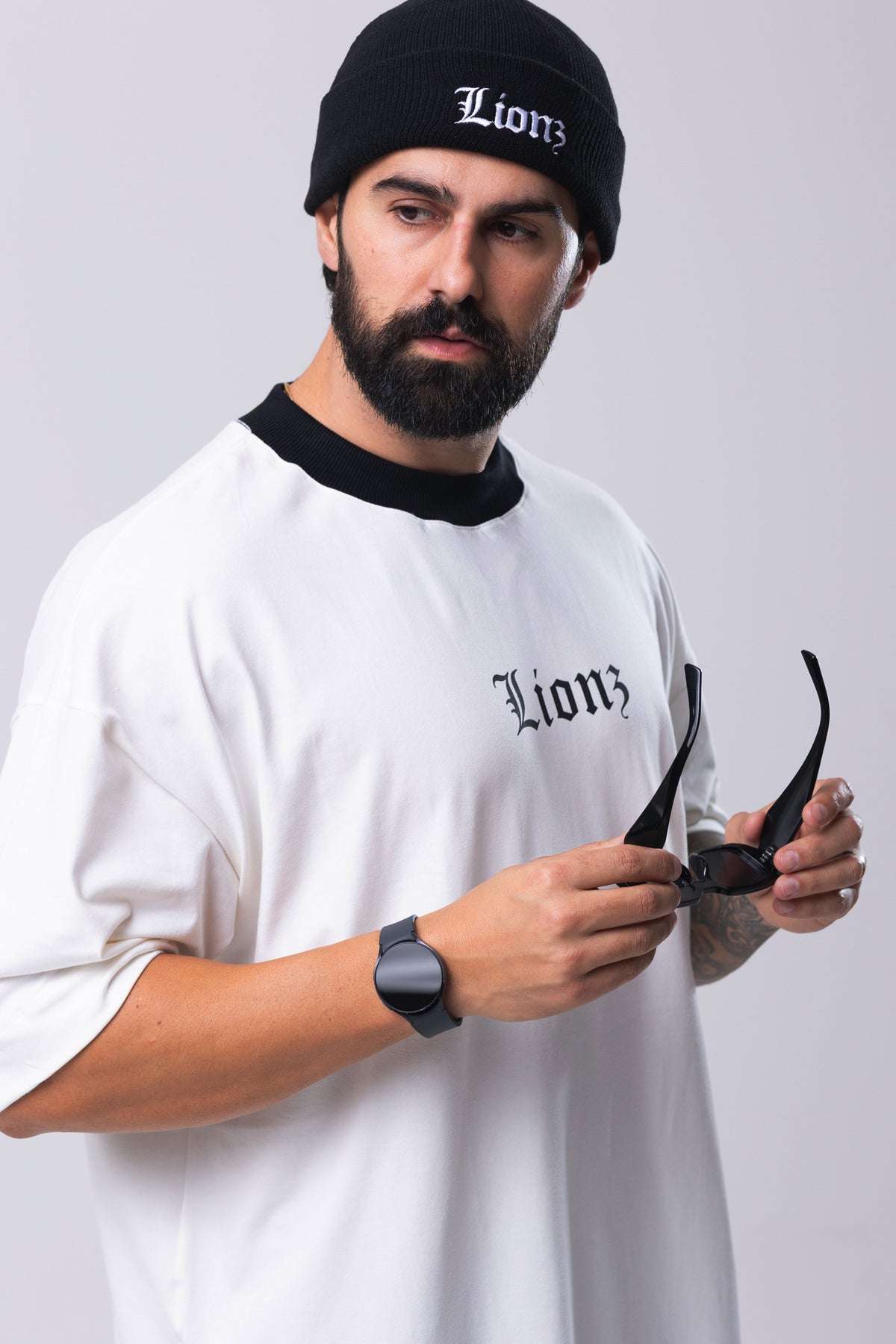 Camiseta Oversized Brotherhood - OffWhite