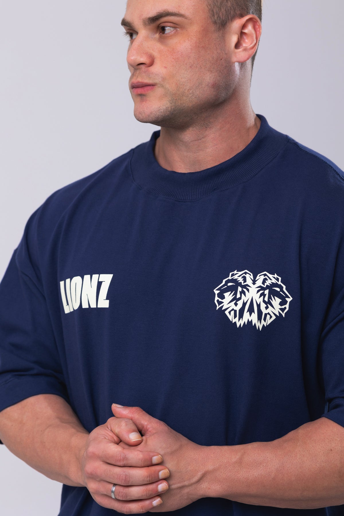 Camiseta Oversized MetalThunder - Marinho