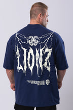 Camiseta Oversized MetalThunder - Marinho