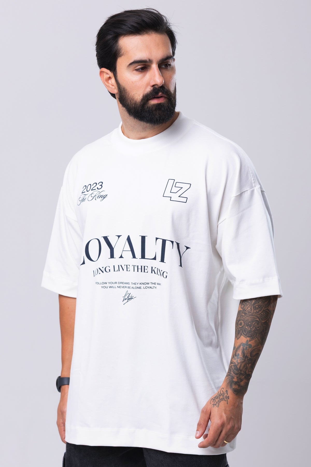 Camiseta Oversized LZ - OffWhite
