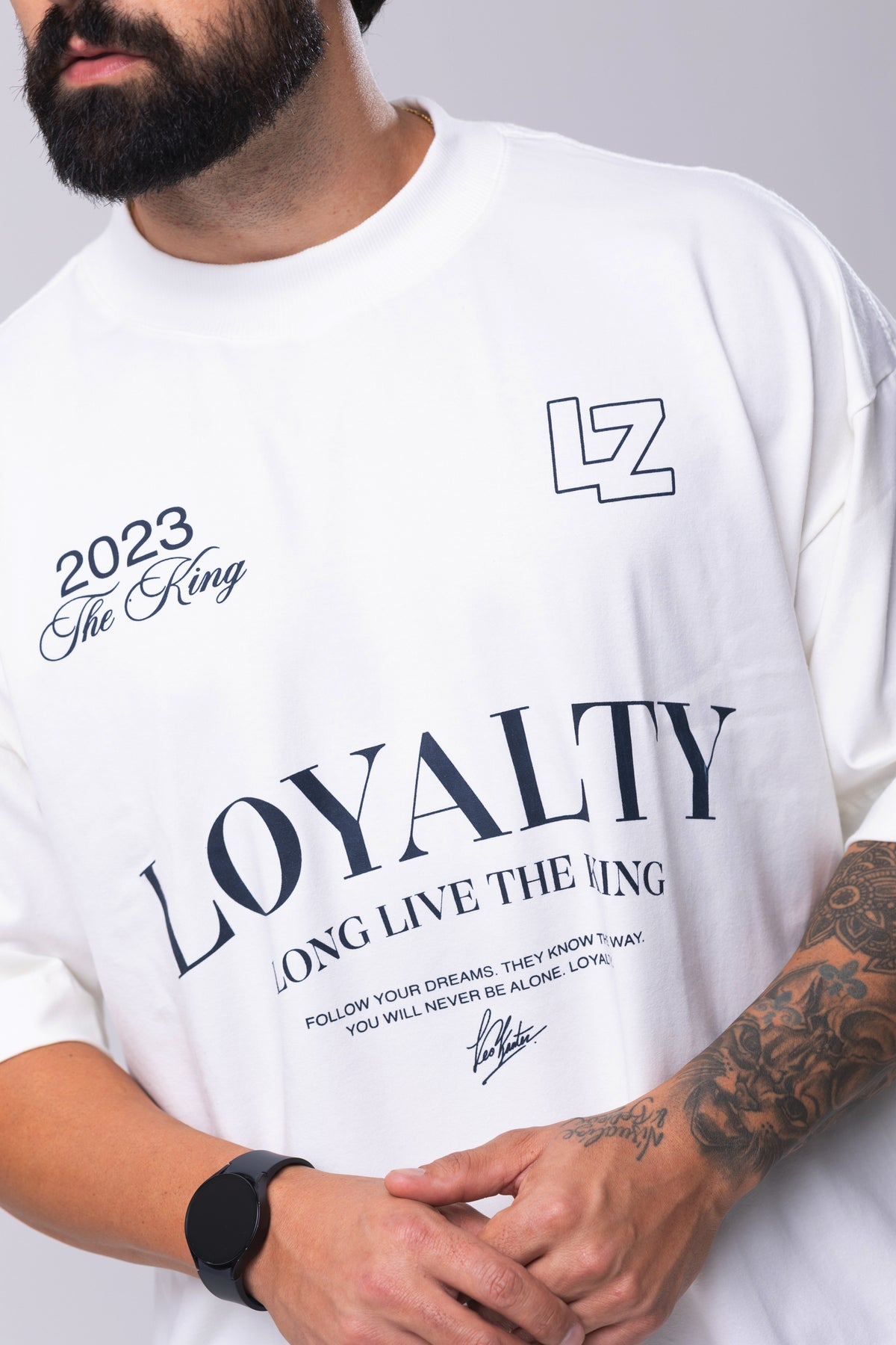 Camiseta Oversized LZ - OffWhite