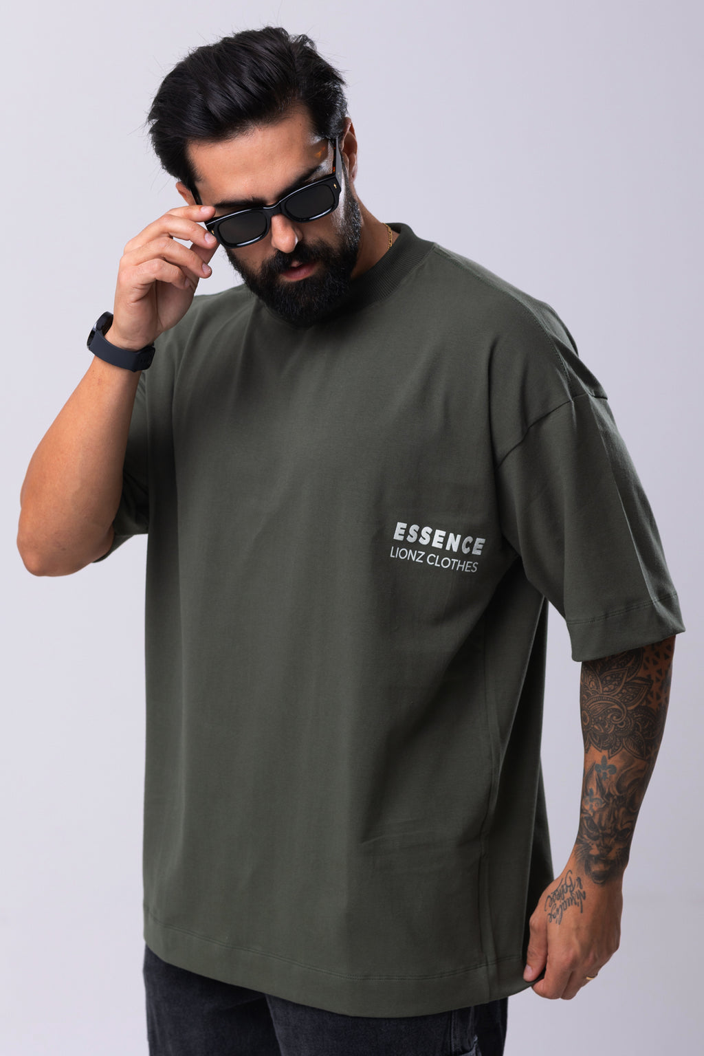 Camiseta Oversized Essence - Verde