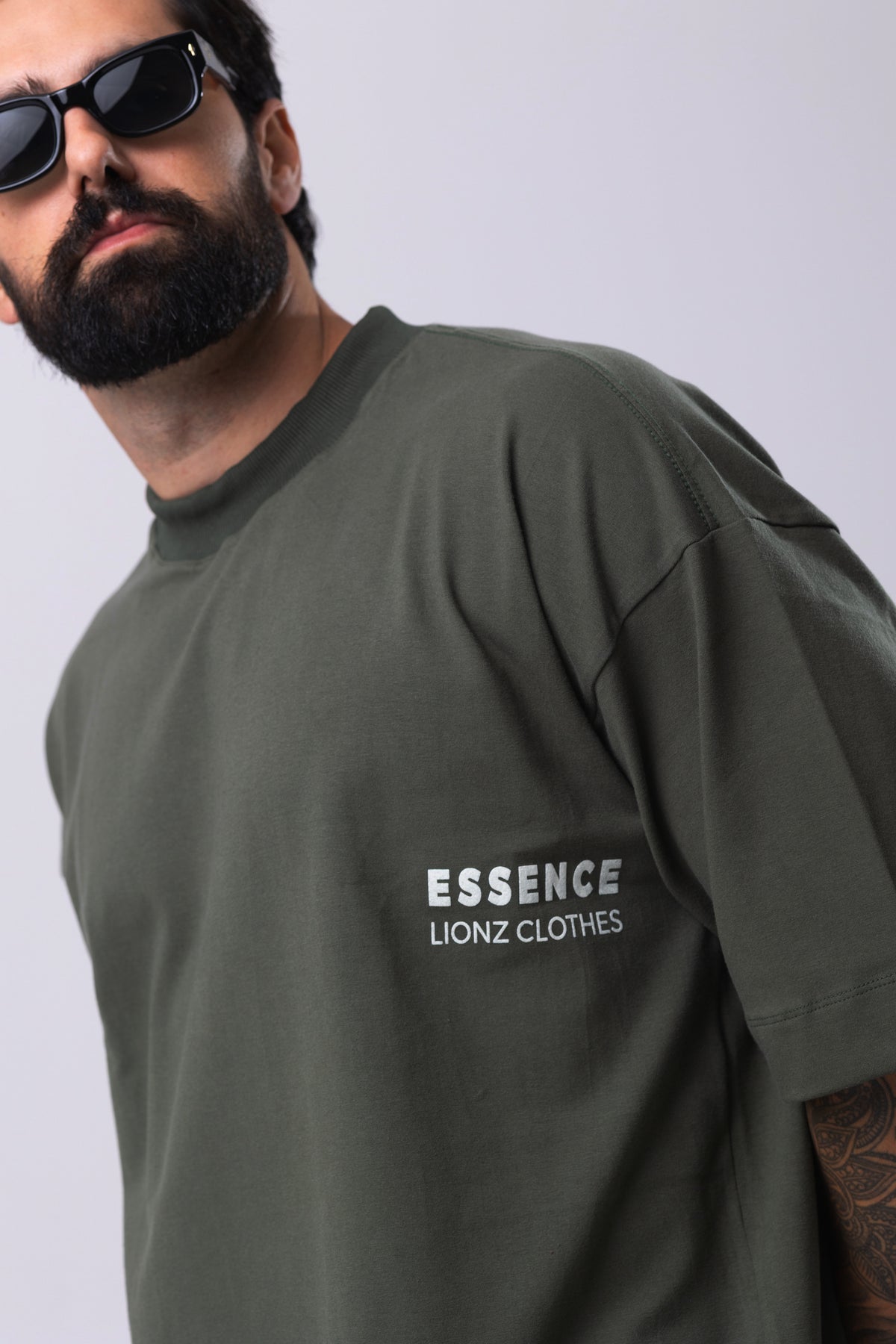 Camiseta Oversized Essence - Verde