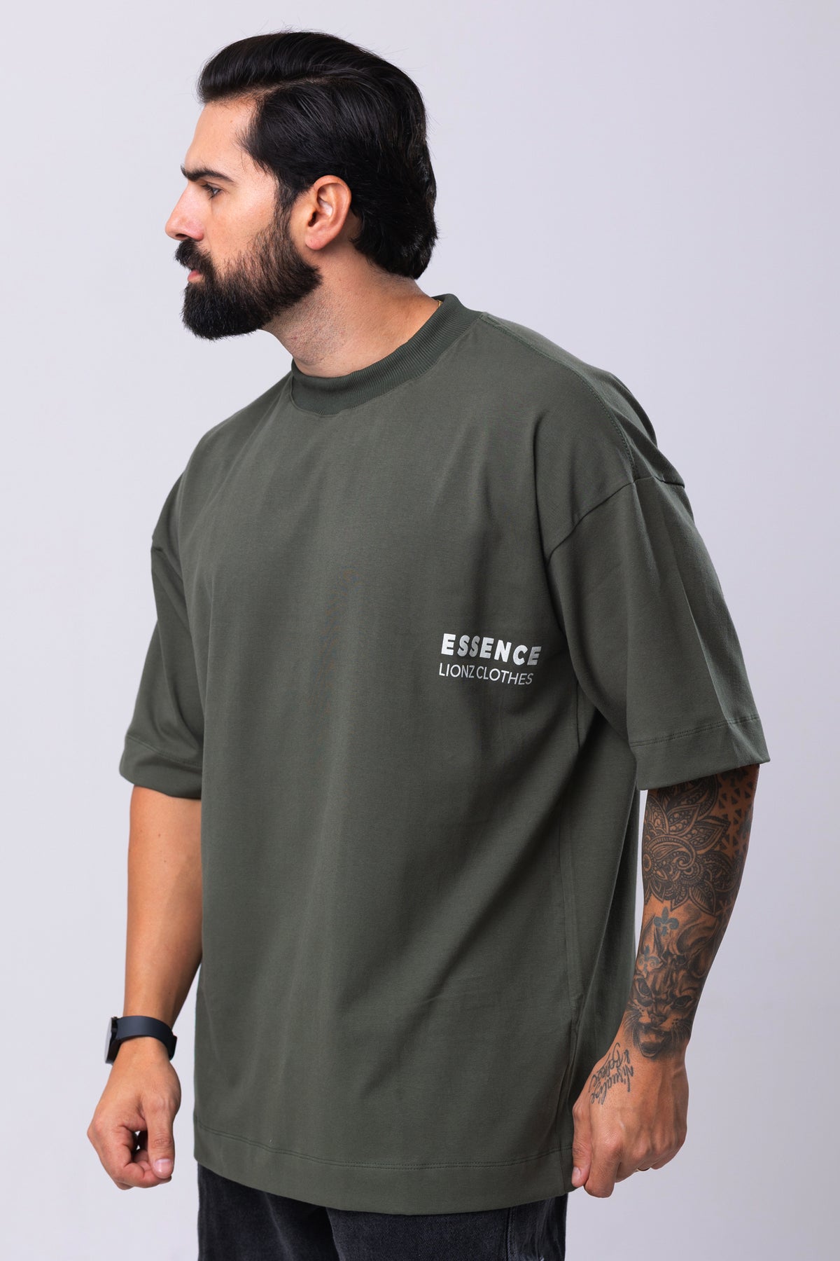 Camiseta Oversized Essence - Verde