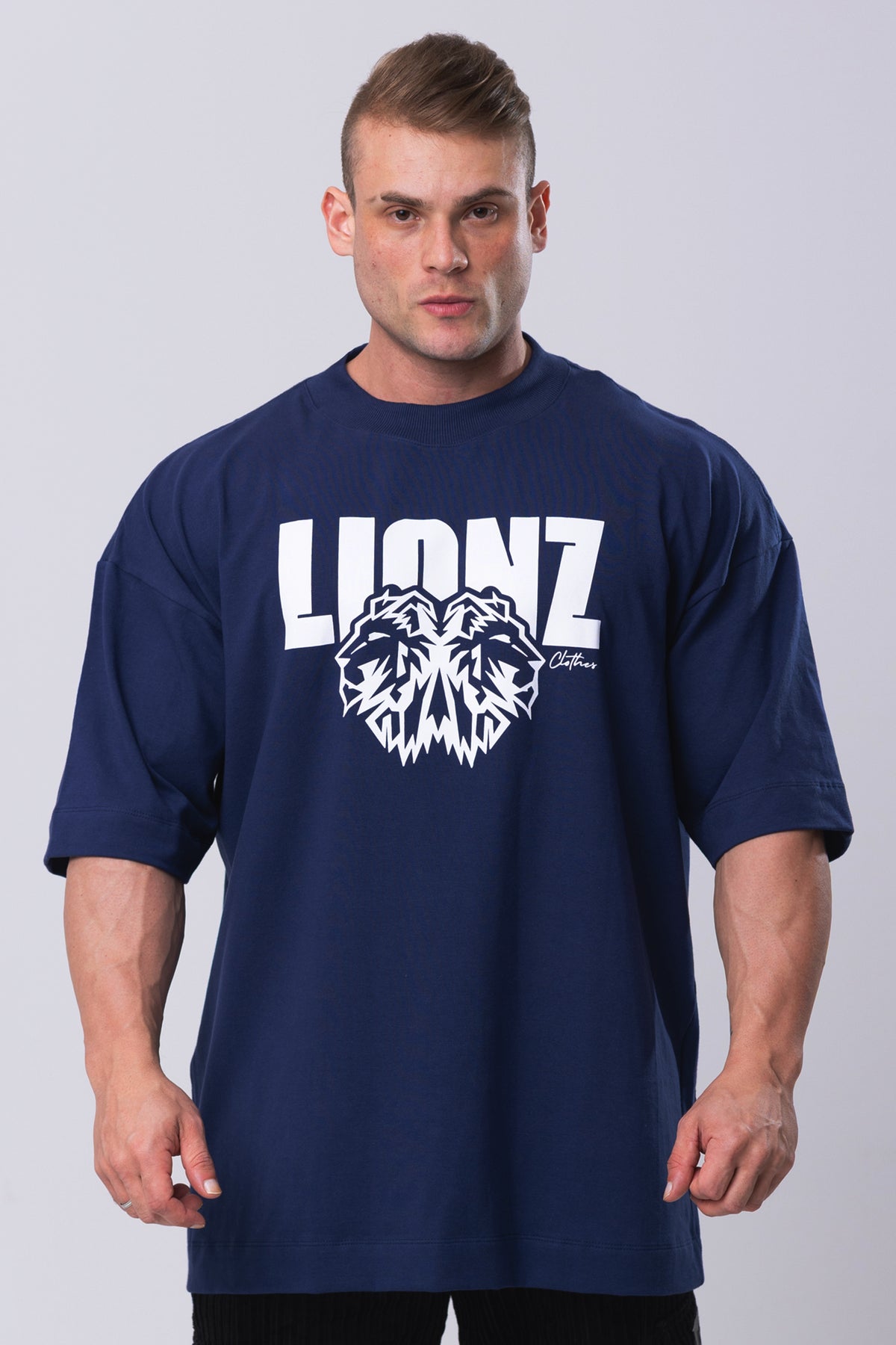 Camiseta Oversized Punch - Marinho
