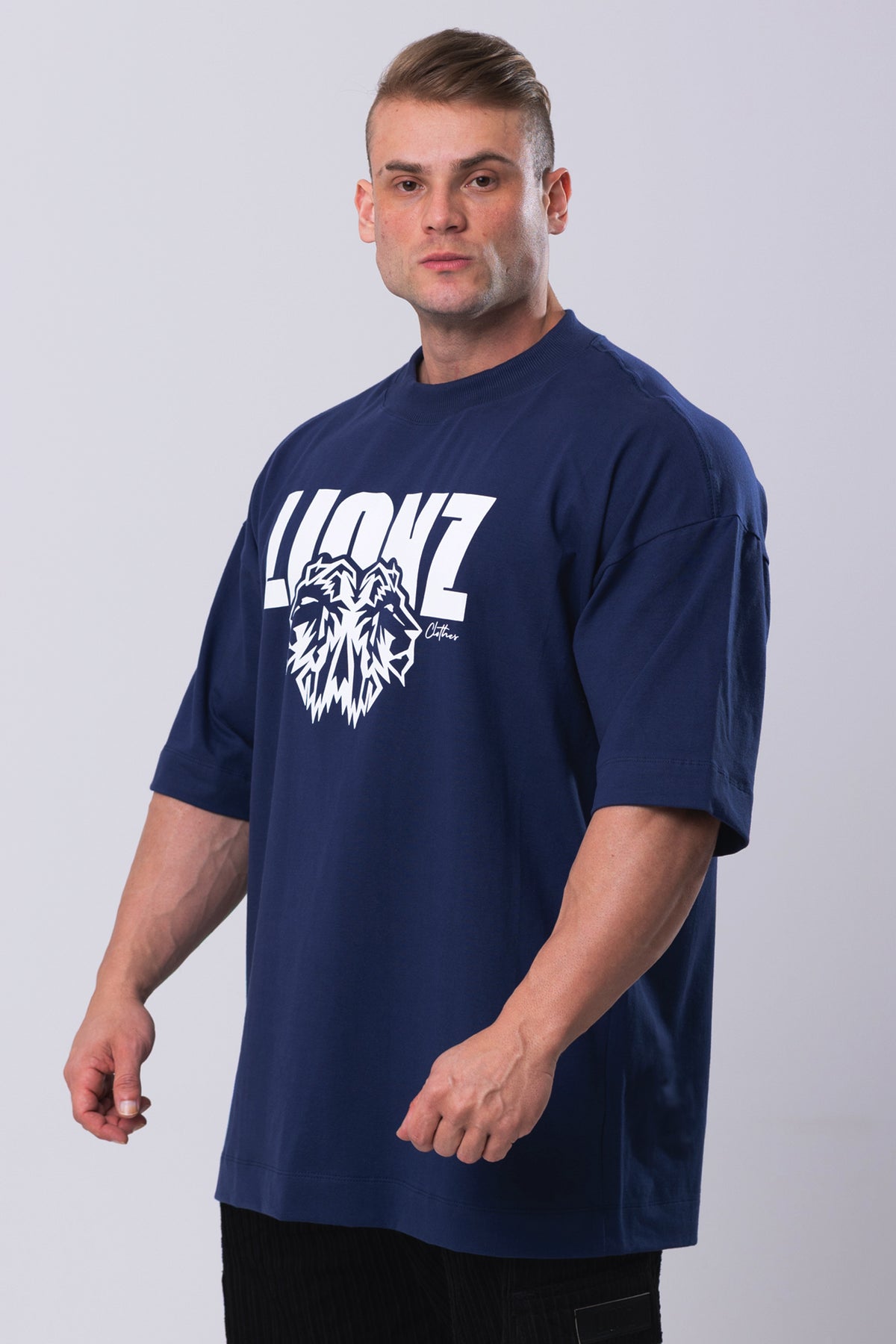 Camiseta Oversized Punch - Marinho