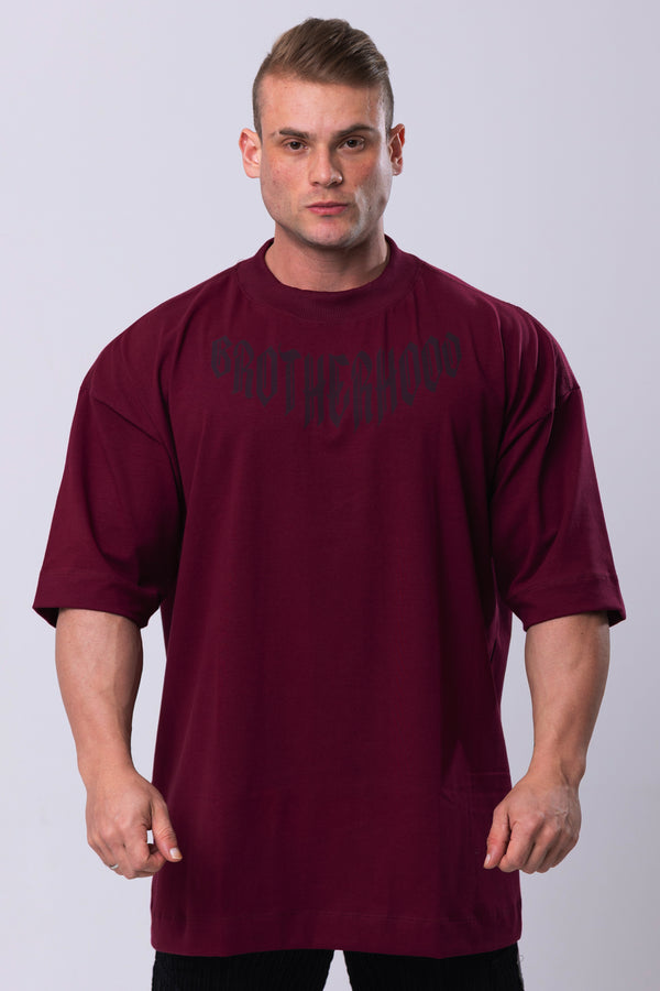 Camiseta Oversized Irmandade - Bordo