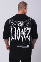 Camiseta Oversized MetalThunder - Preta