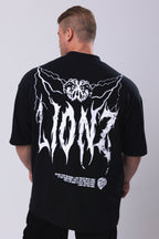 Camiseta Oversized MetalThunder - Preta