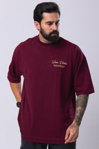 Camiseta Oversized Limited Edition - Bordo