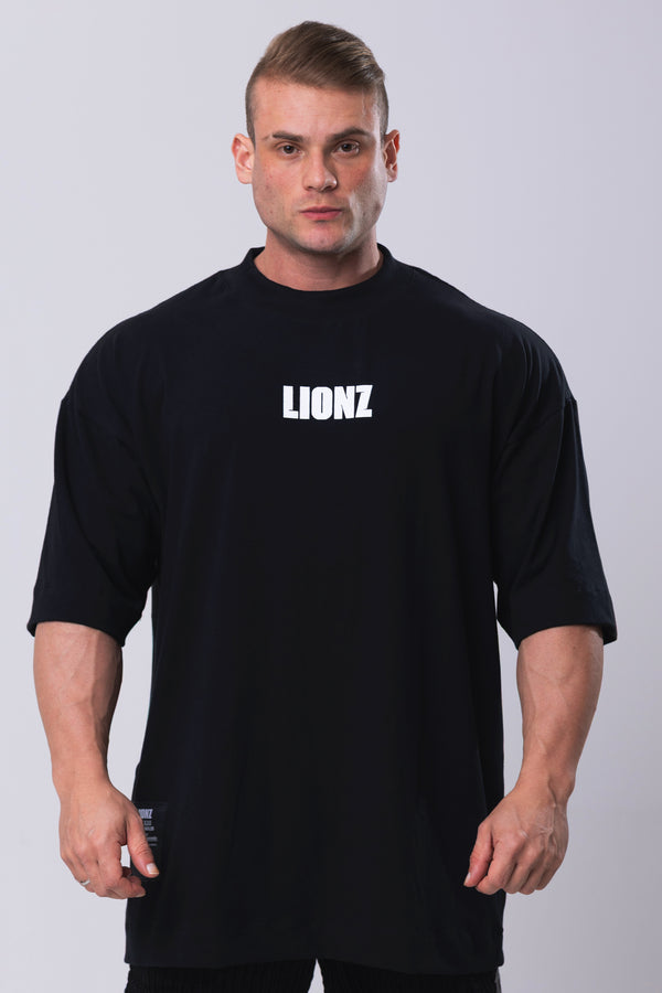Camiseta Premium Oversized Persistence - Preta