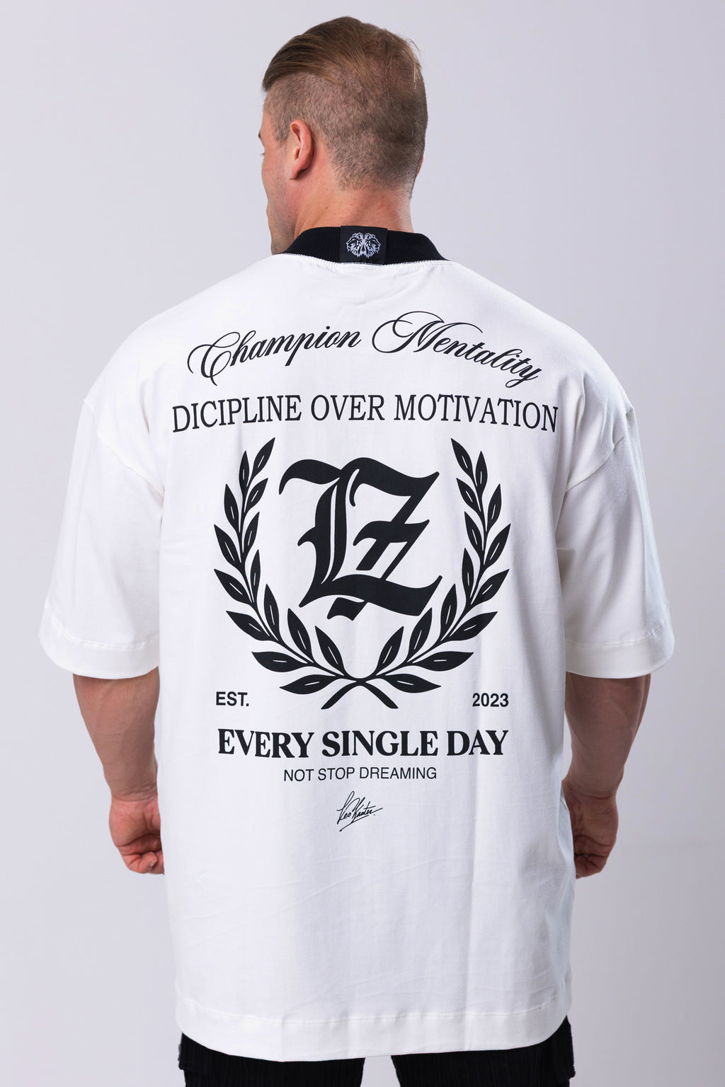 Camiseta Oversized EveryDay - OffWhite&Black