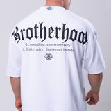 Camiseta Oversized Brotherhood - Branca