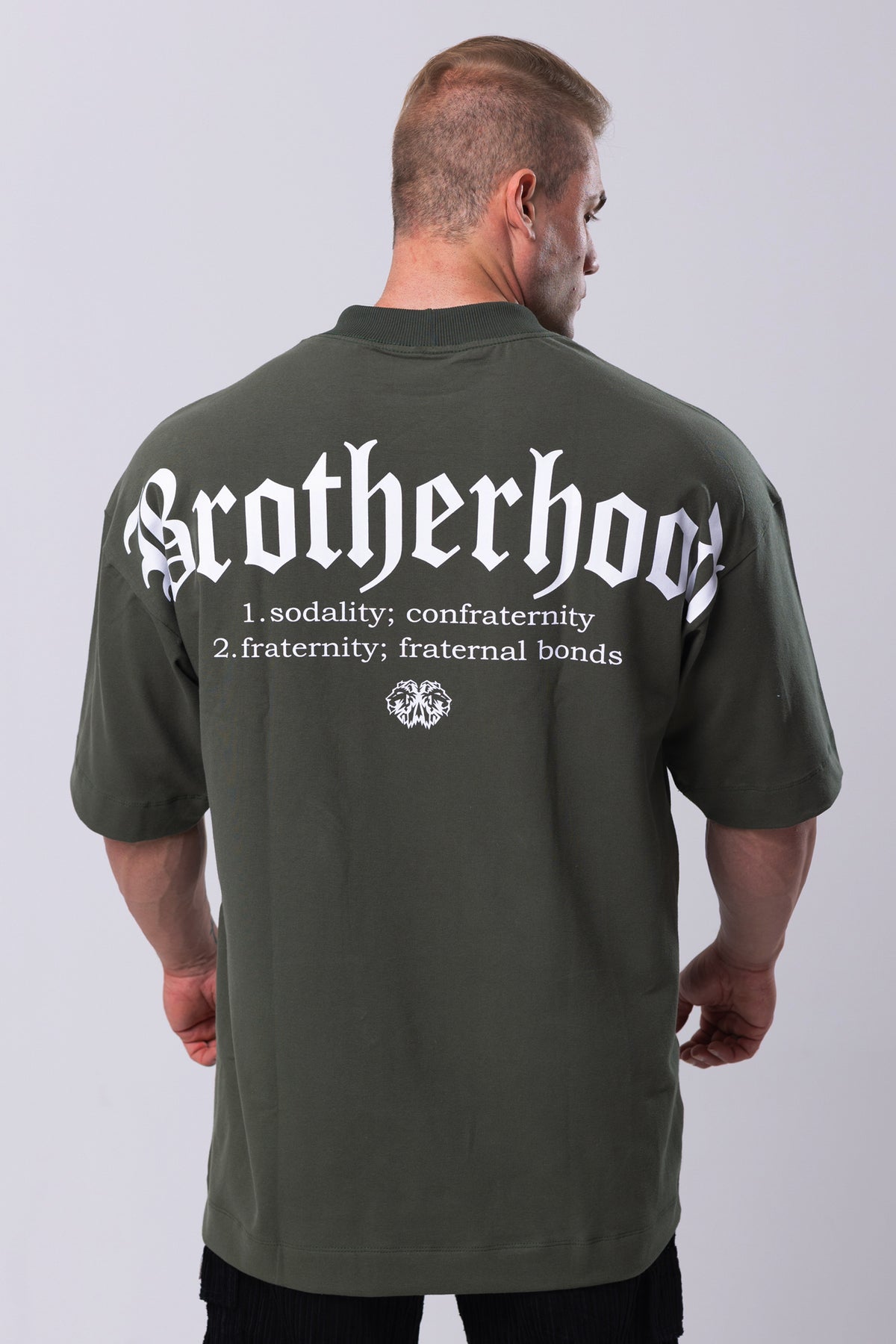 Camiseta Oversized Brotherhood - Verde