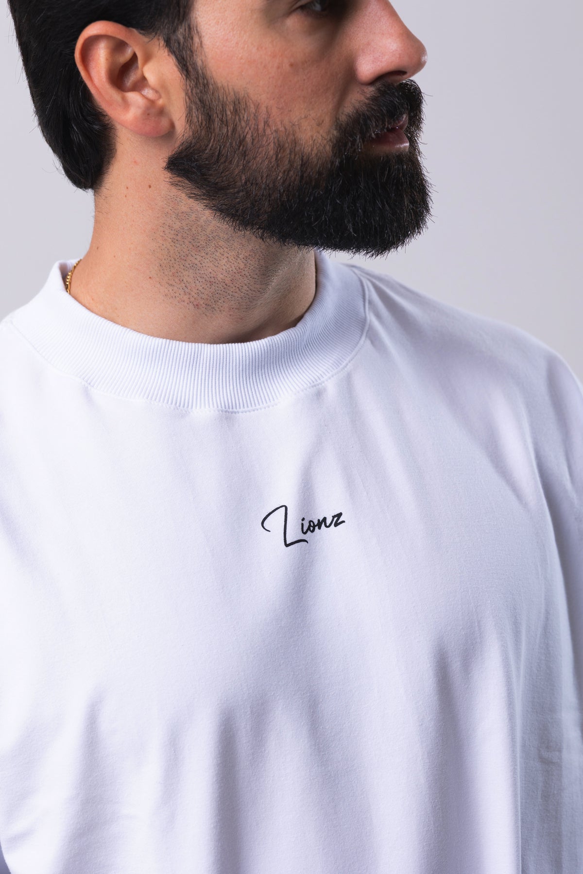Camiseta Oversized Minimal - Branca