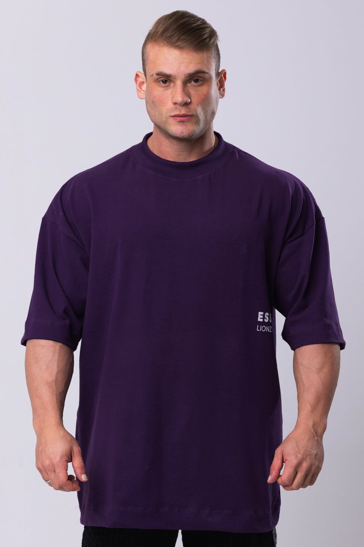 Camiseta Oversized Essence - Roxa