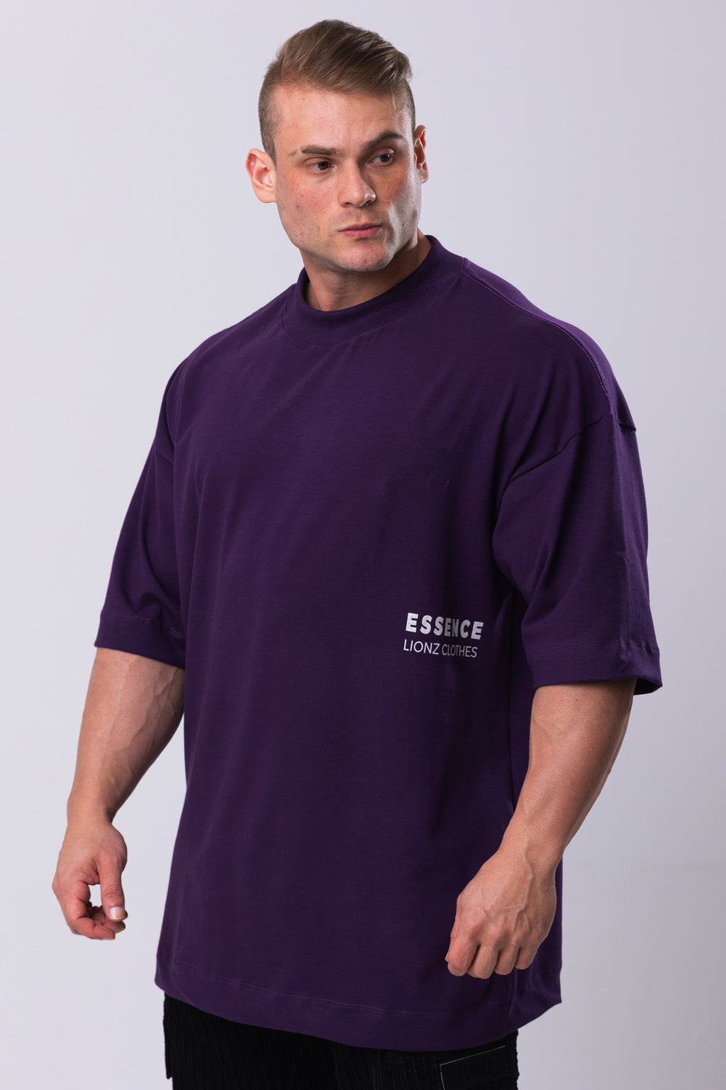 Camiseta Oversized Essence - Roxa