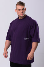 Camiseta Oversized Essence - Roxa