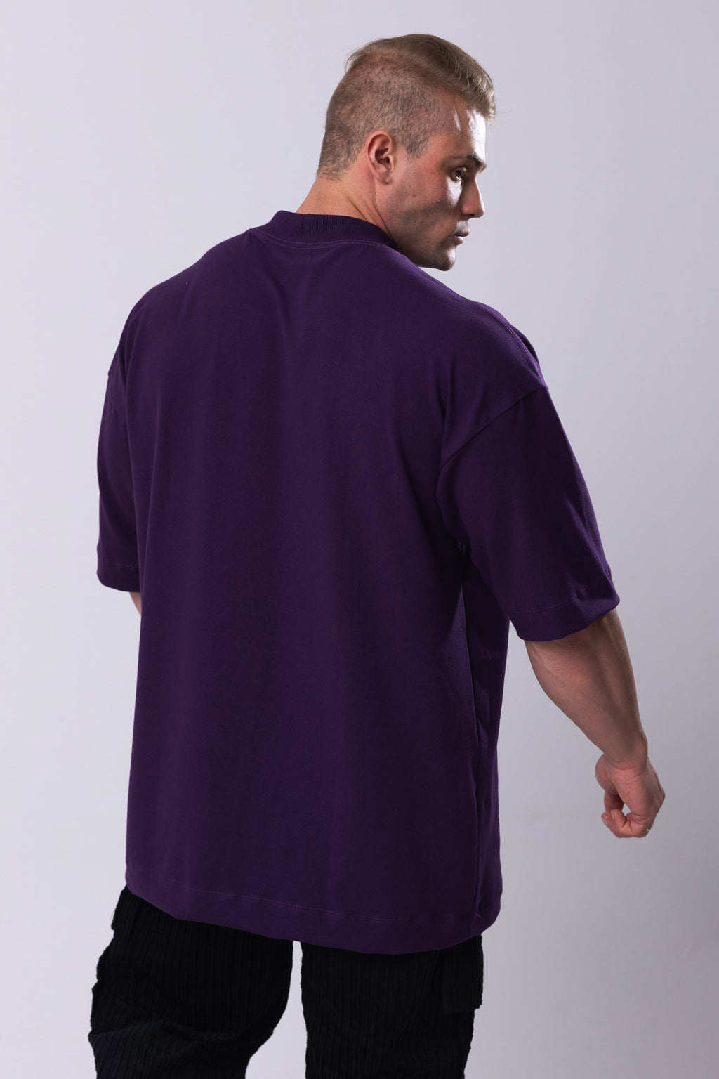 Camiseta Oversized Essence - Roxa