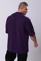 Camiseta Oversized Essence - Roxa