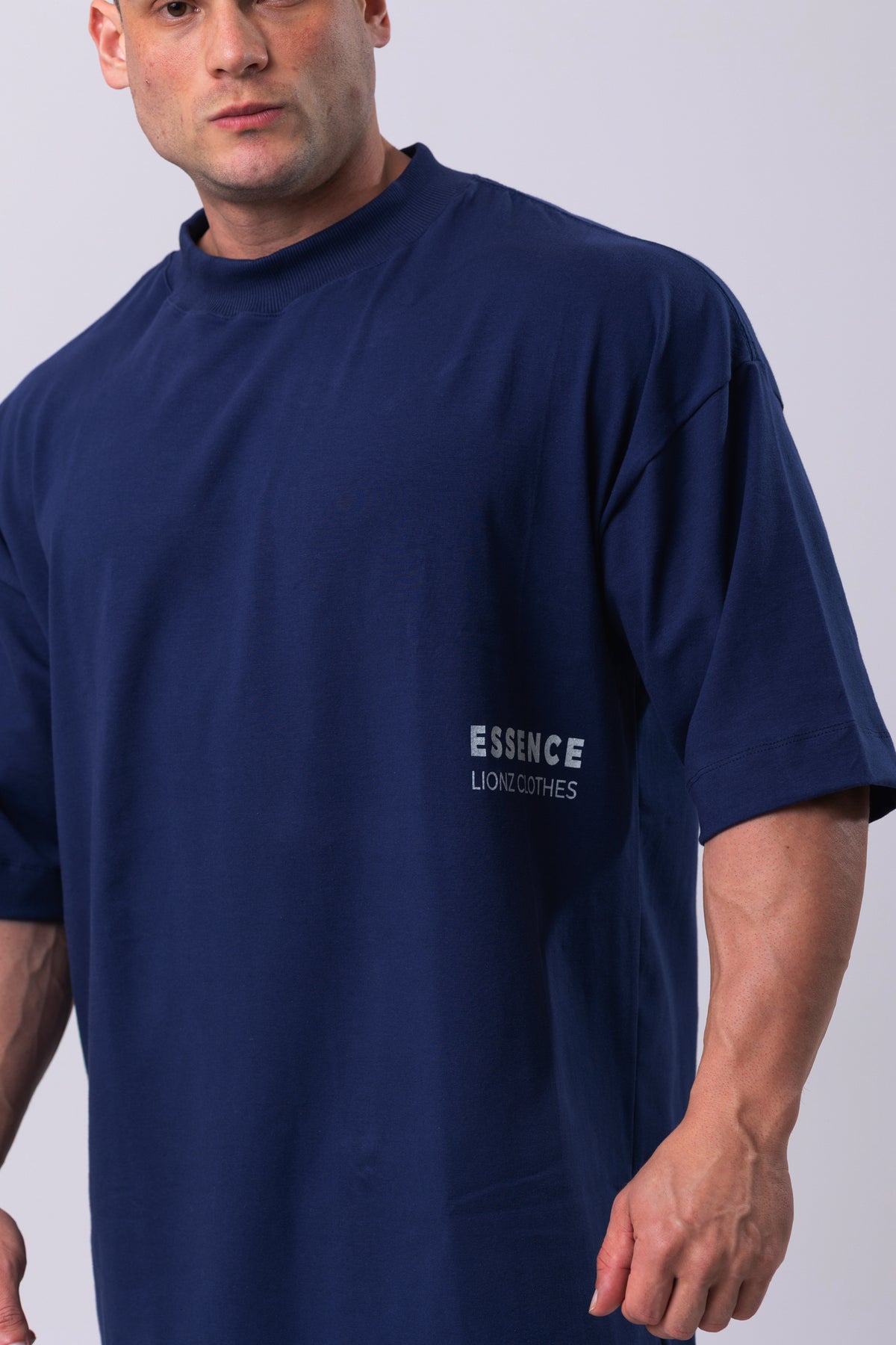 Camiseta Oversized Essence - Marinho