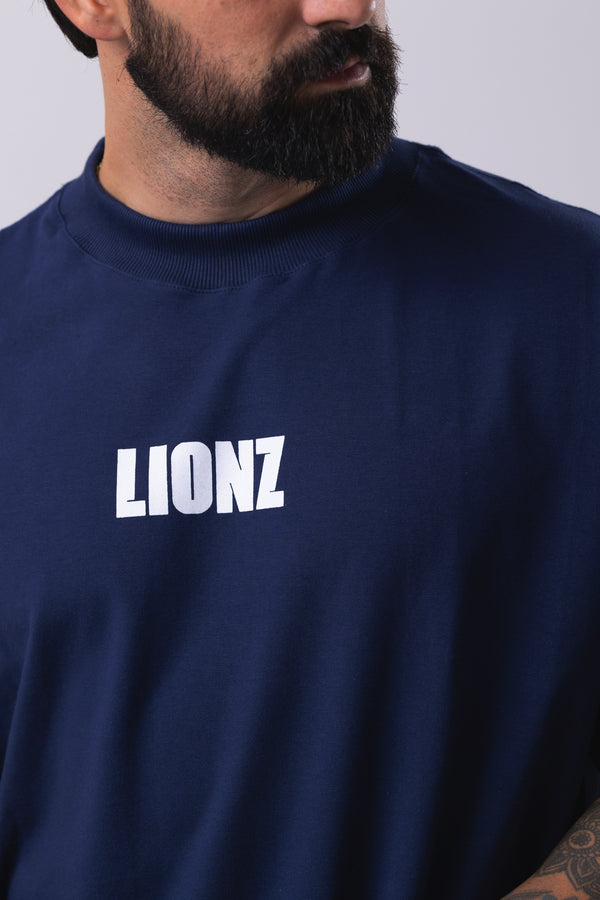 Camiseta Premium Oversized Persistence - Marinho