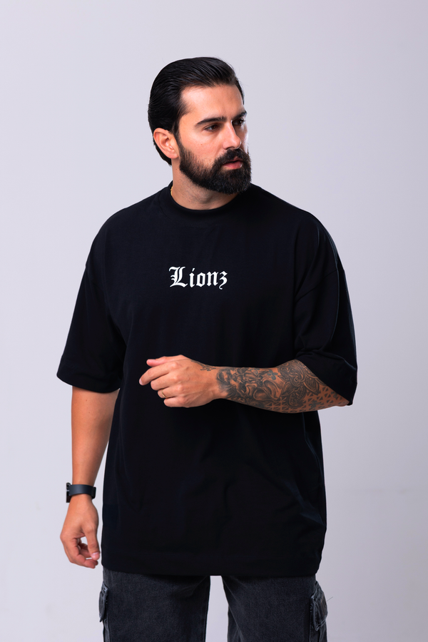 Camiseta Oversized Brotherhood - Preta