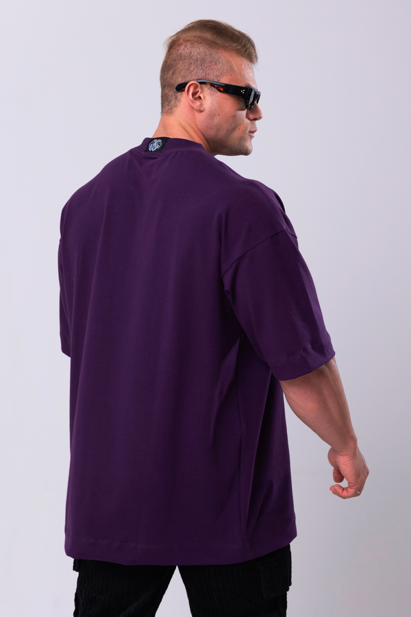 Camiseta Oversized NBA - Roxa