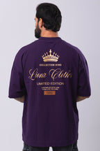 Camiseta Oversized Limited Edition - Roxa
