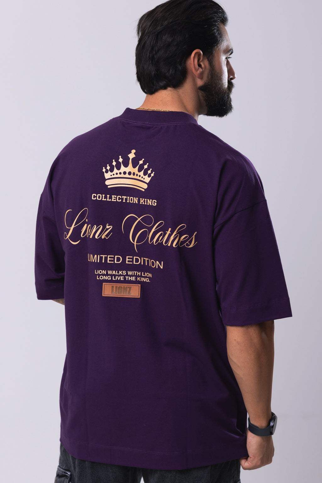 Camiseta Oversized Limited Edition - Roxa