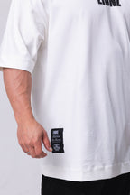 Camiseta Oversized Persistence - OffWhite&Black