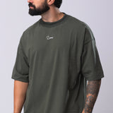 Camiseta Oversized Minimal - Verde