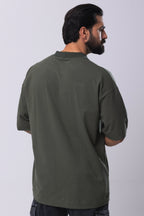 Camiseta Oversized Minimal - Verde