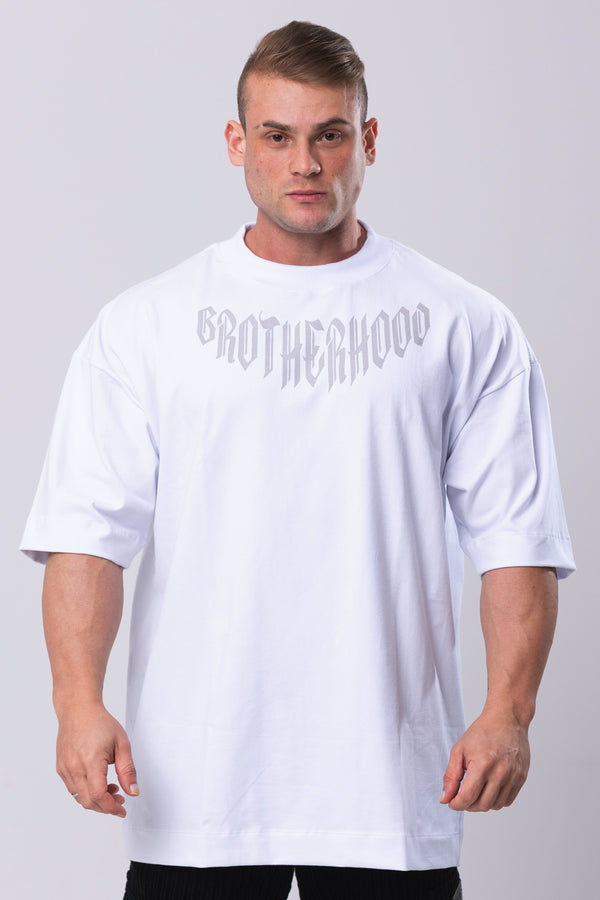 Camiseta Premium Oversized Irmandade - Branca