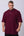 Camiseta Oversized Minimal - Bordo