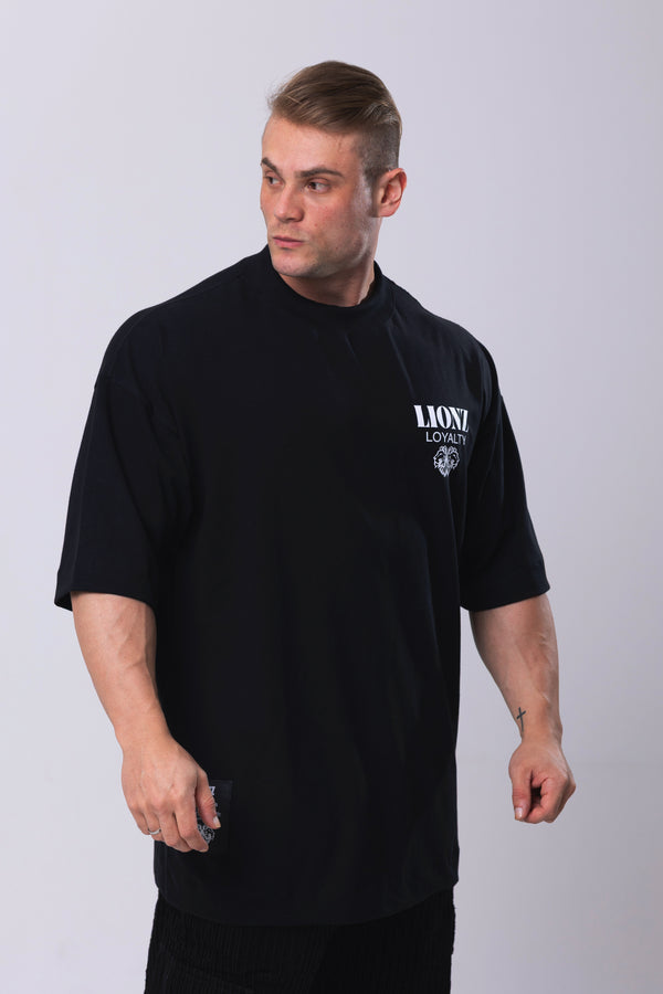 Camiseta Oversized Rozes - Preta