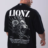 Camiseta Oversized Rozes - Preta