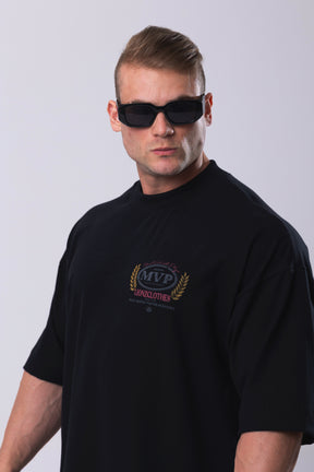Camiseta Oversized MVP - Preta