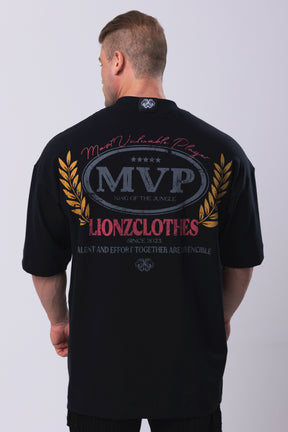 Camiseta Oversized MVP - Preta