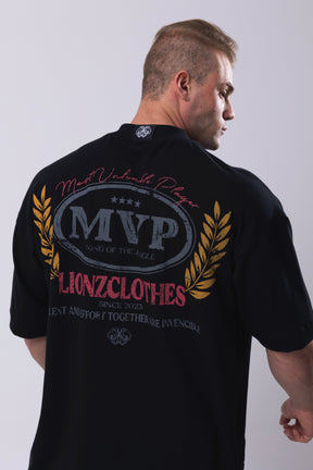 Camiseta Oversized MVP - Preta