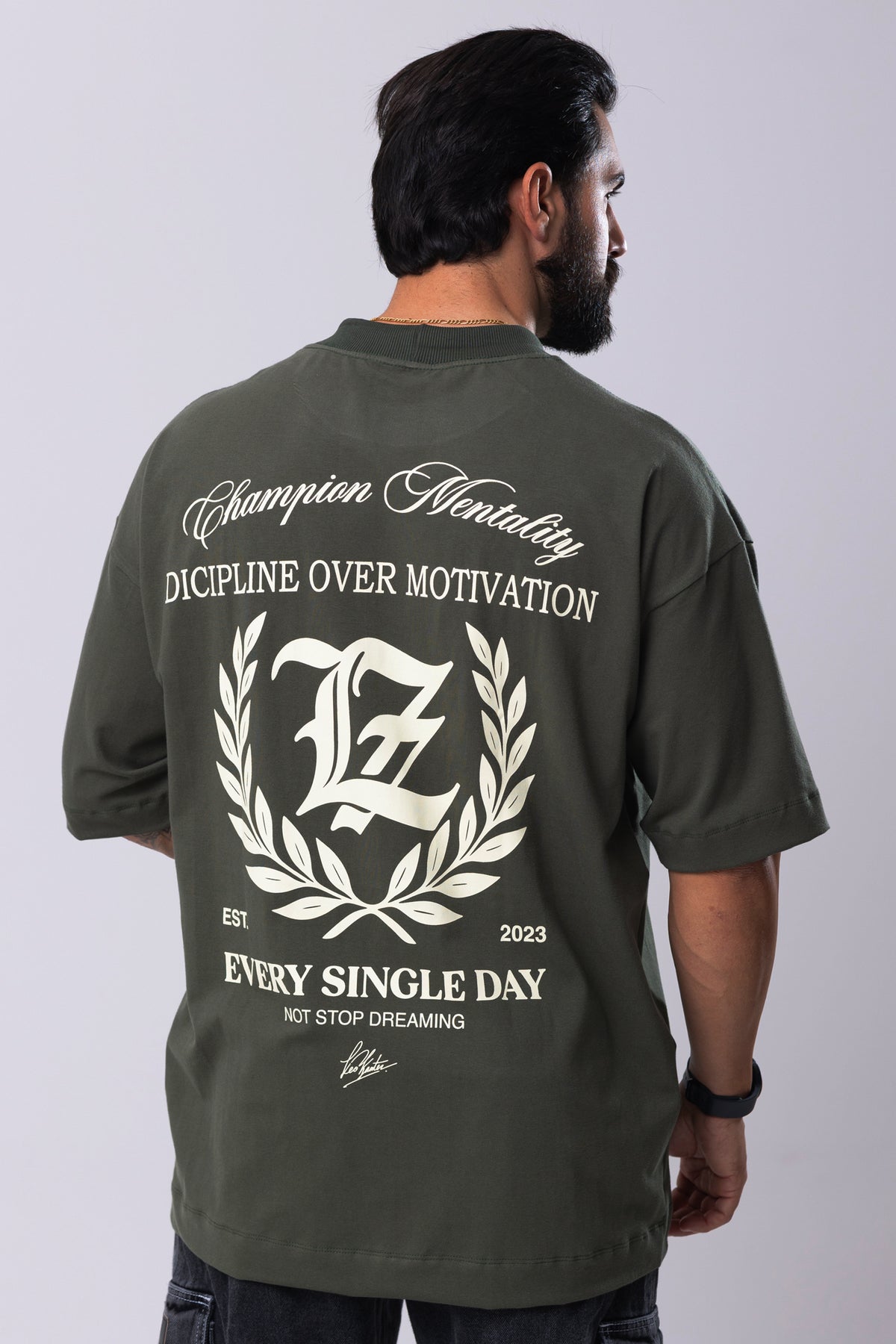 Camiseta Oversized EveryDay - Verde