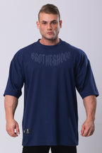 Camiseta Oversized Irmandade - Marinho