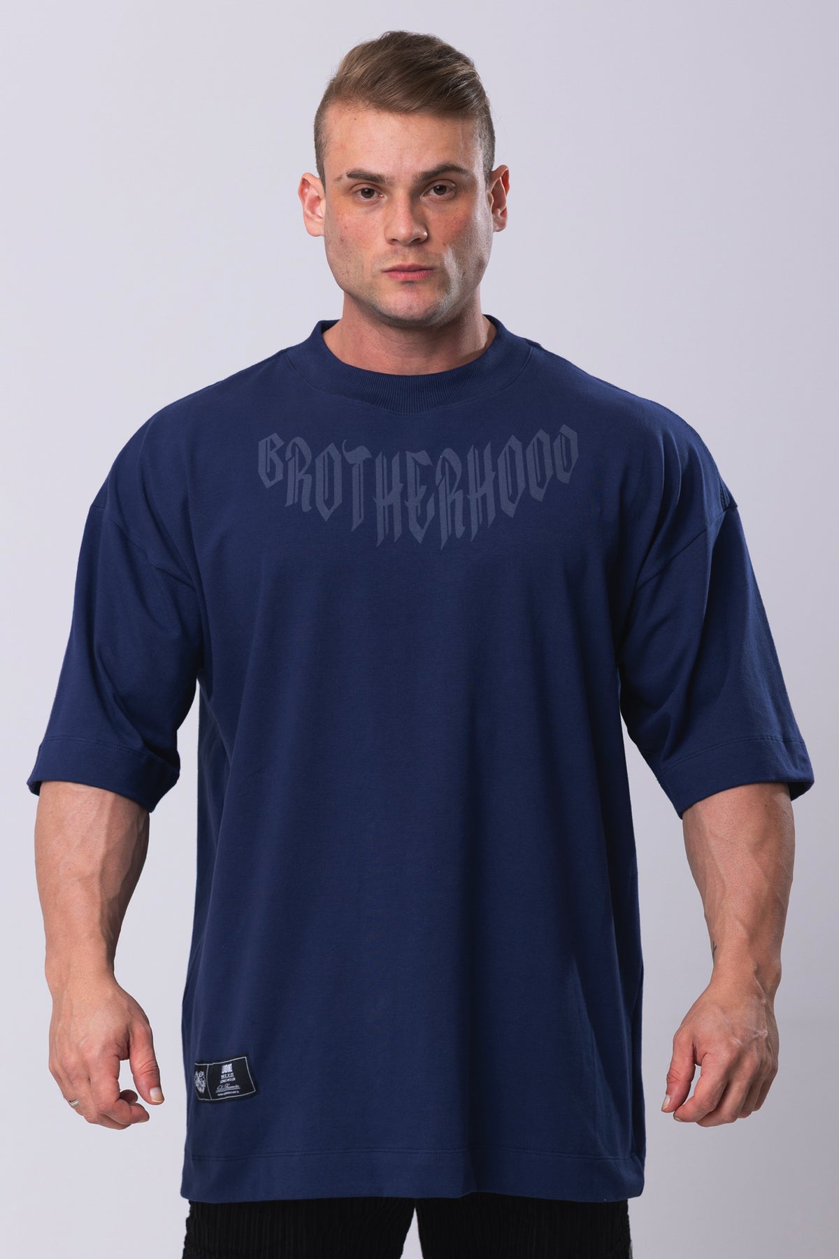 Camiseta Oversized Irmandade - Marinho