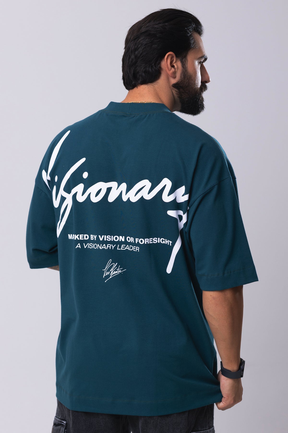 Camiseta Oversized Visionary - Málaga
